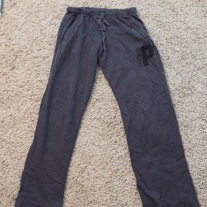 Victoria secret pink gray sweatpants